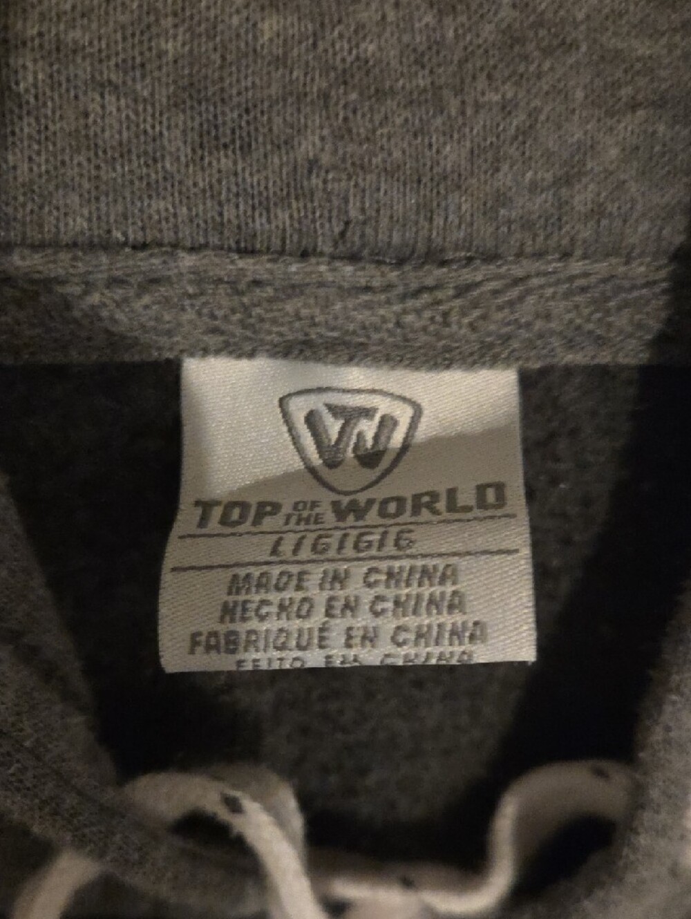 Ohio State Gray and Red Hooded Pullover Sweater - Picture 6 of 6